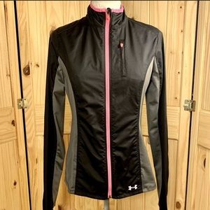 Black semi-fitted ladies Under Armour cold gear jacket🩷FINAL CCO MARKDOWN🩷